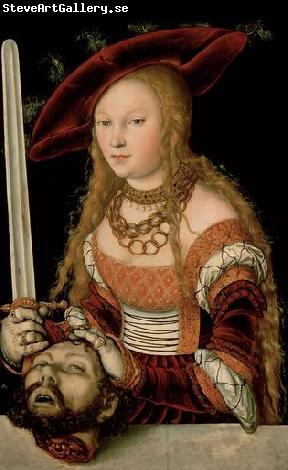 Lucas  Cranach Judith with the head of Holofernes